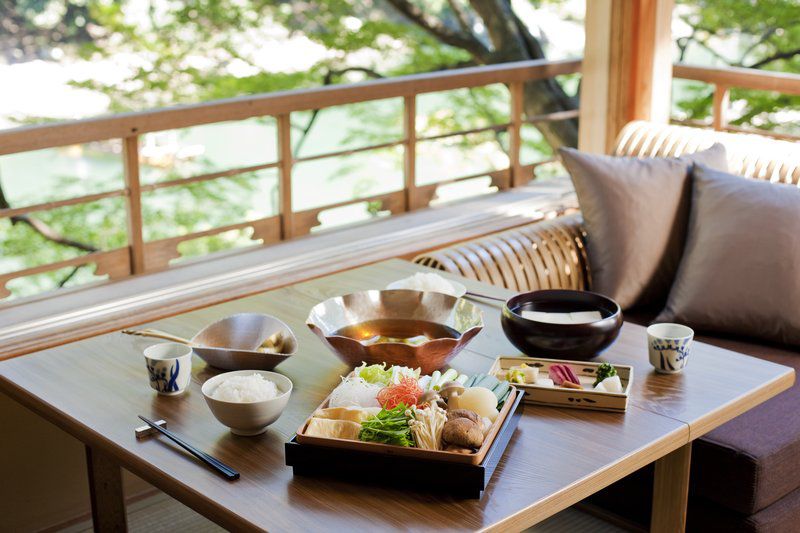 Hoshinoya Kyoto Hotel Restoran foto